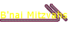 B'nai Mitzvahs